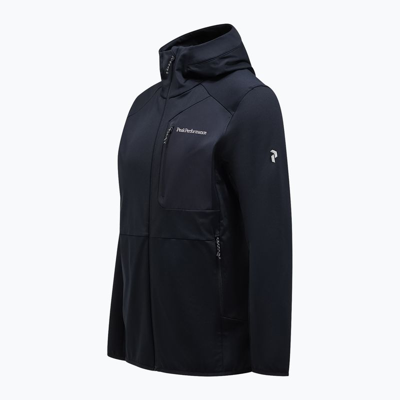 Peak Performance Utility Light Zip Sweatshirt schwarz/schwarz 3