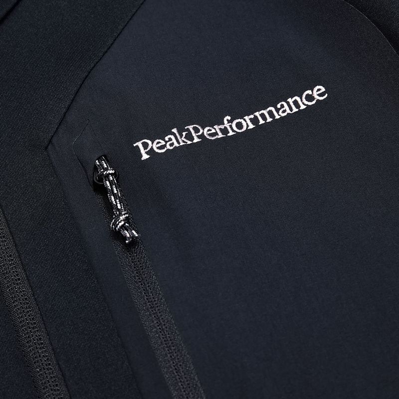 Peak Performance Utility Light Zip Sweatshirt schwarz/schwarz 4