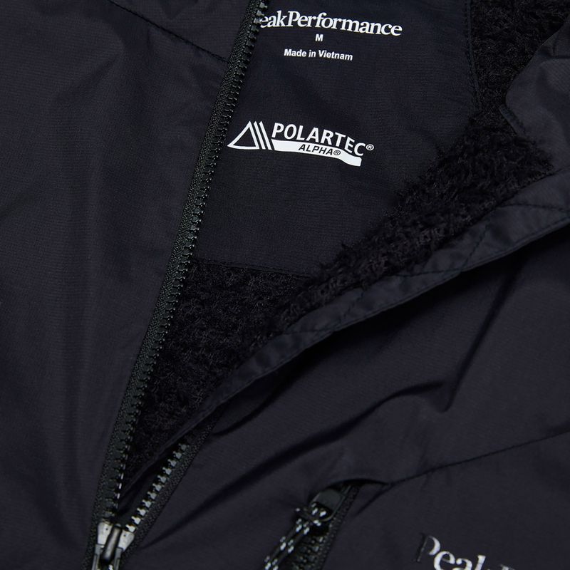 Gefütterte Herrenjacke Peak Performance Freelight Alpha black 4