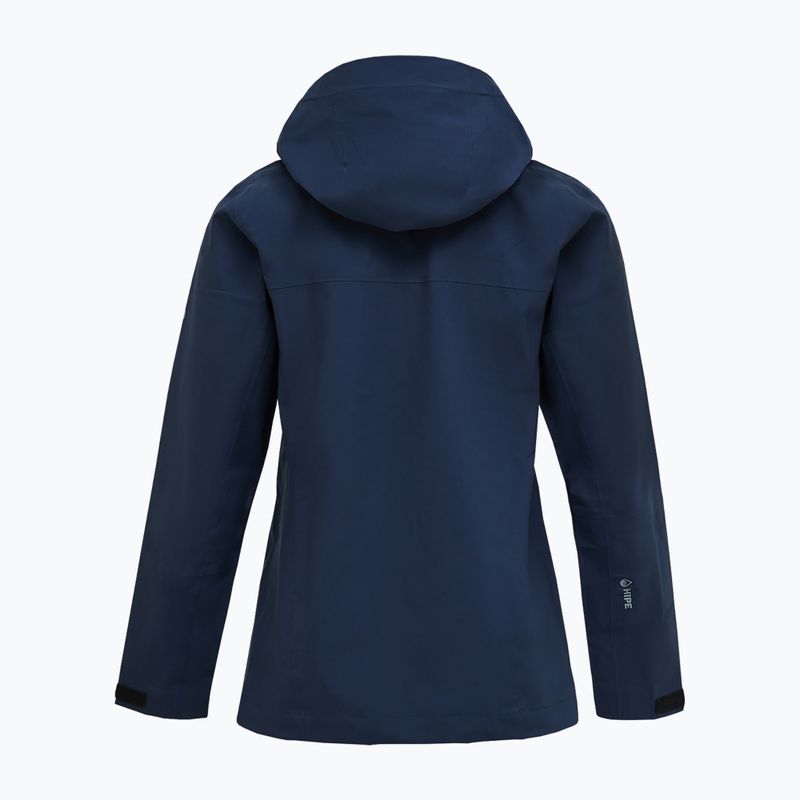Women's Peak Performance Trail Hipe Shell Jacke blau Schatten 2