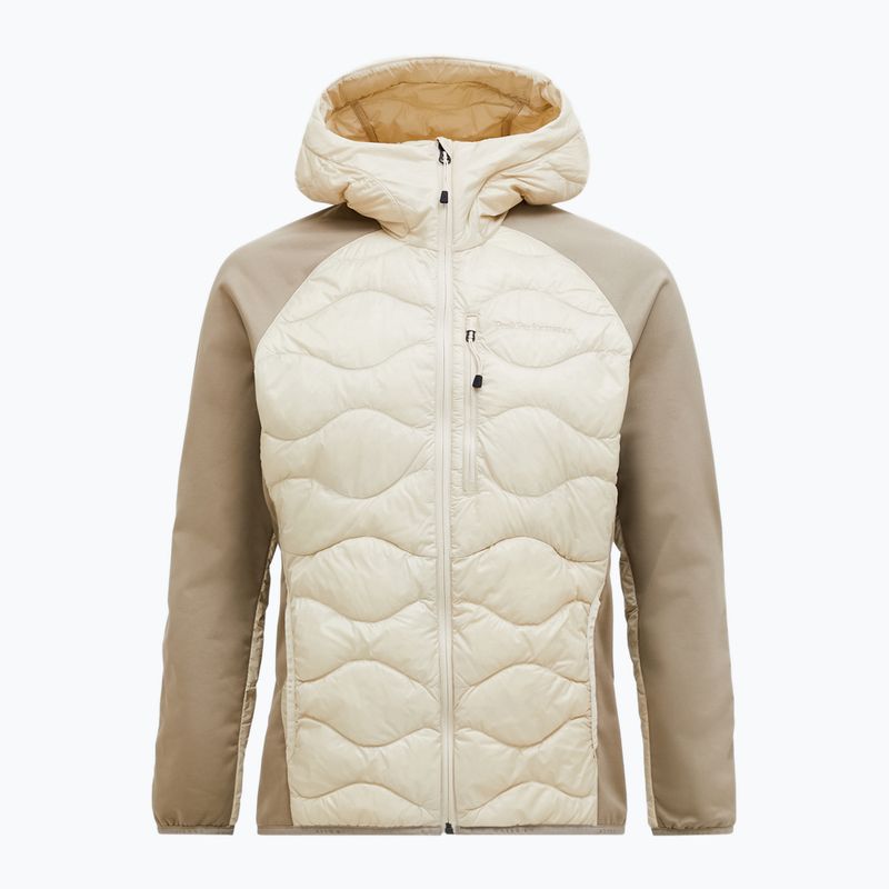 Men's Peak Performance Helium Down Hybrid Jacke Sand Nebel/Sand Nebel Melange