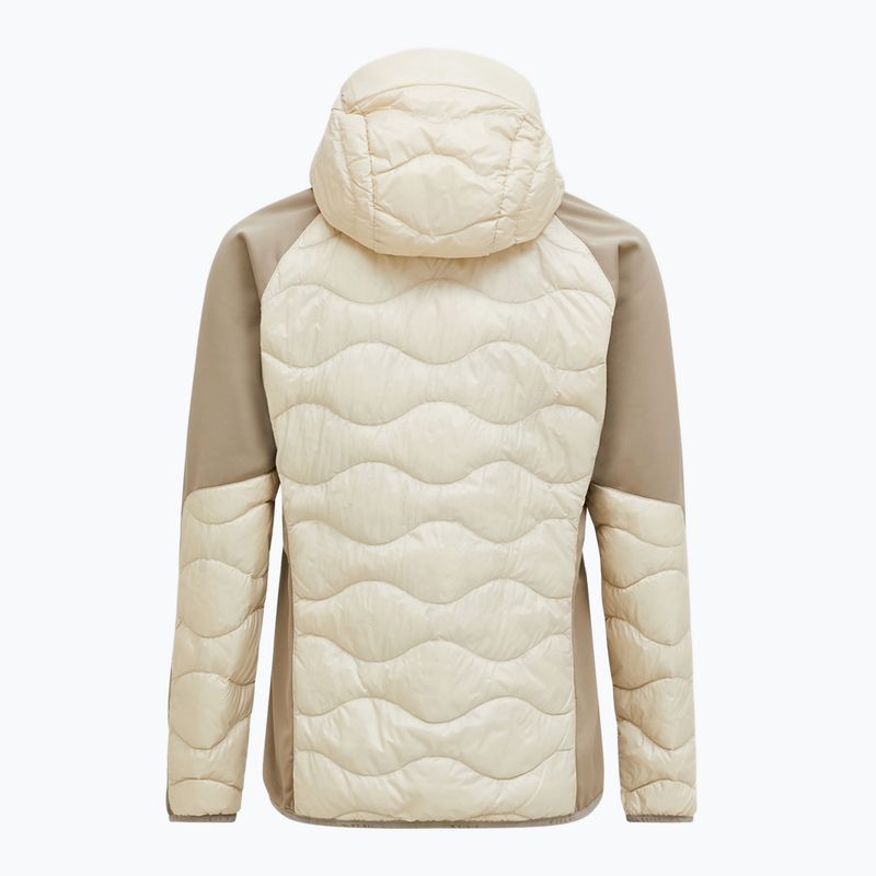 Men's Peak Performance Helium Down Hybrid Jacke Sand Nebel/Sand Nebel Melange 2