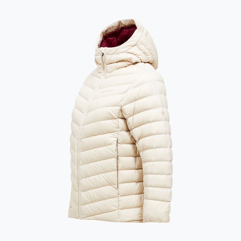 Damen-Daunenjacke Peak Performance Frost Down Hood Jacket Sand Fog 3