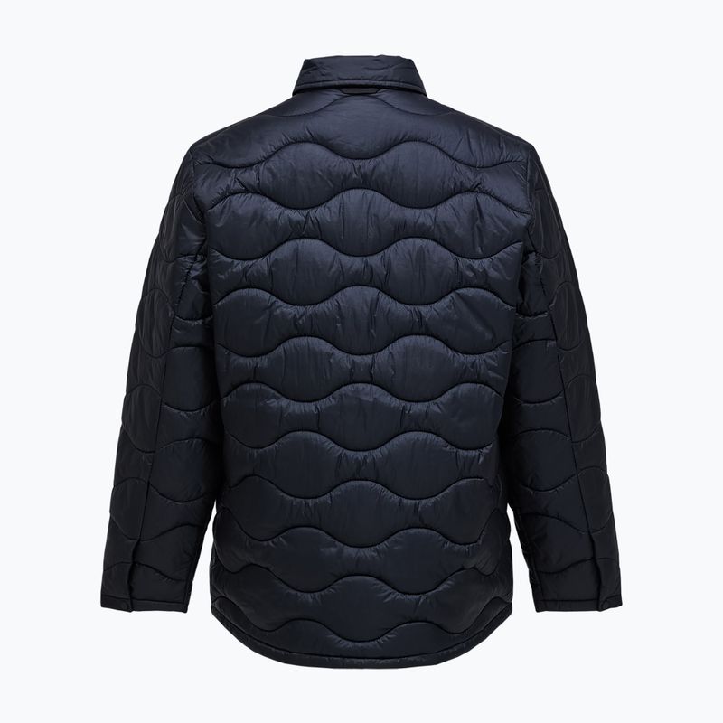 Herren-Daunenjacke Peak Performance Helium Synthetic Overshirt Black 2