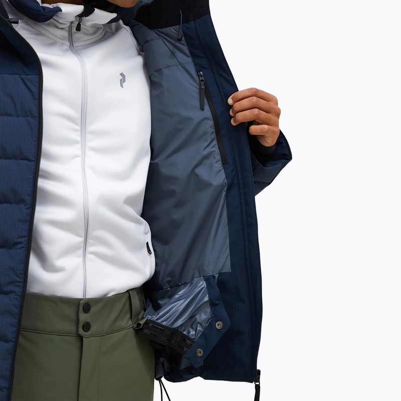 Herren-Skijacke Peak Performance Shred Down blue shadow 6