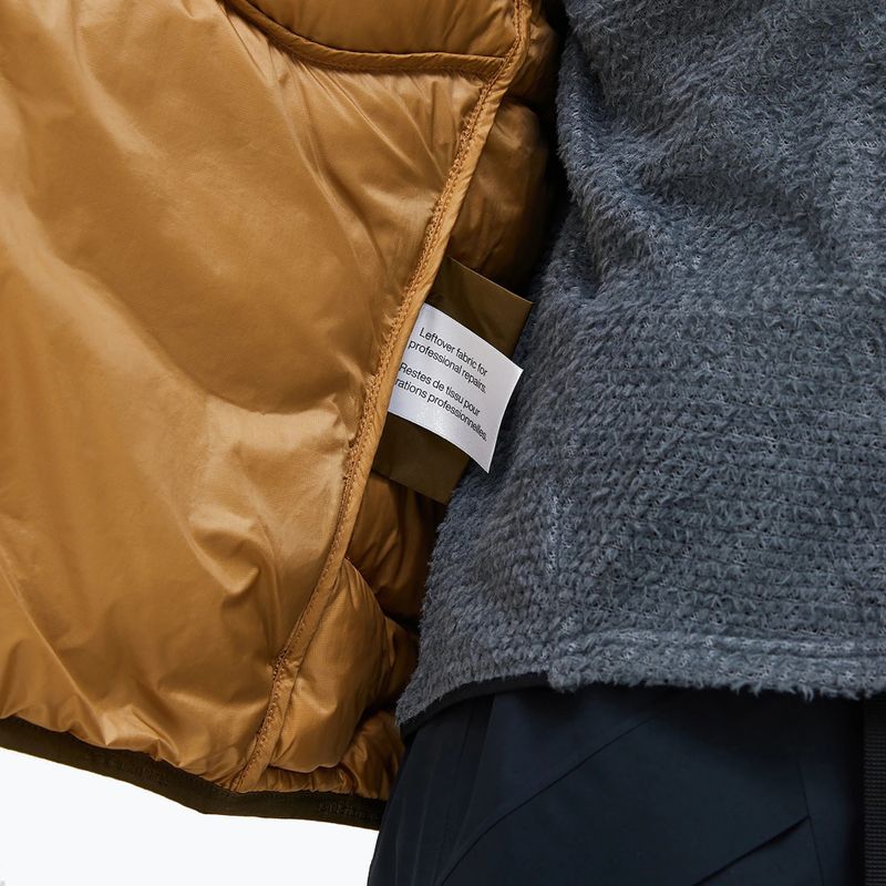 Damen-Daunenjacke Peak Performance Helium Down Hood meadow moss/sierra sand 5