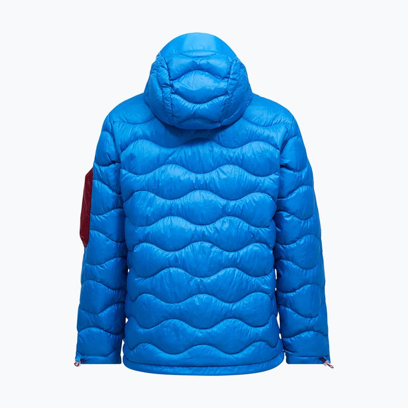 Herren-Daunenjacke Peak Performance Helium Utility Down azure sscent/mountain mist 8