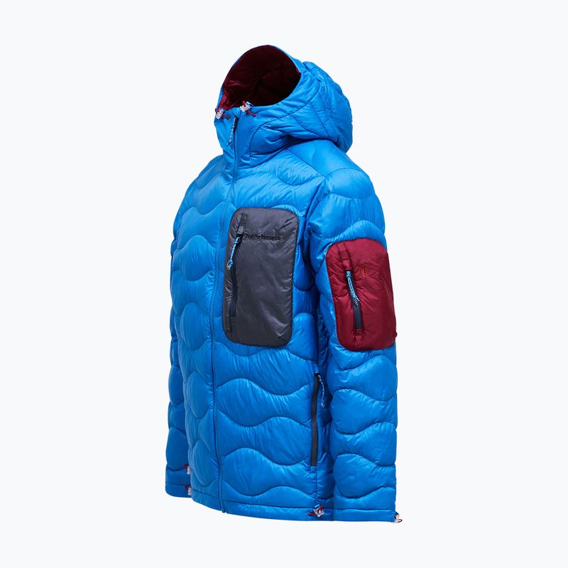 Herren-Daunenjacke Peak Performance Helium Utility Down azure sscent/mountain mist 9