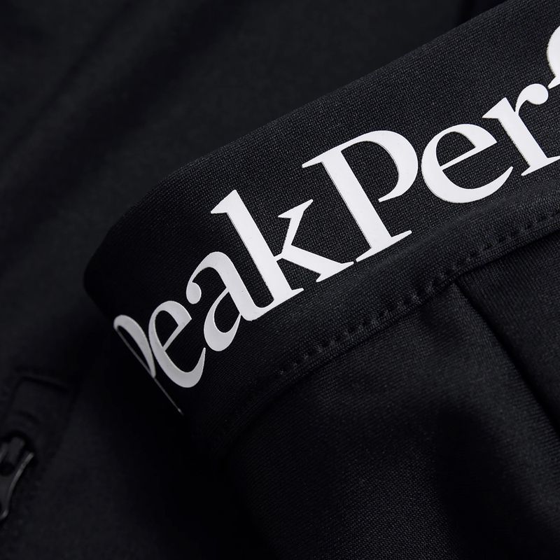 Damen Kapuzenjacke Peak Performance Rider Essentials Zip Hood black/black 9