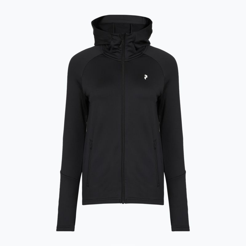 Damen Kapuzenjacke Peak Performance Rider Essentials Zip Hood black/black 6