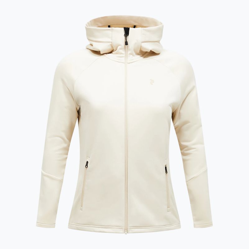 Damen-Hoodie Peak Performance Rider Essentials Zip Hood sand fog/sand fog 5