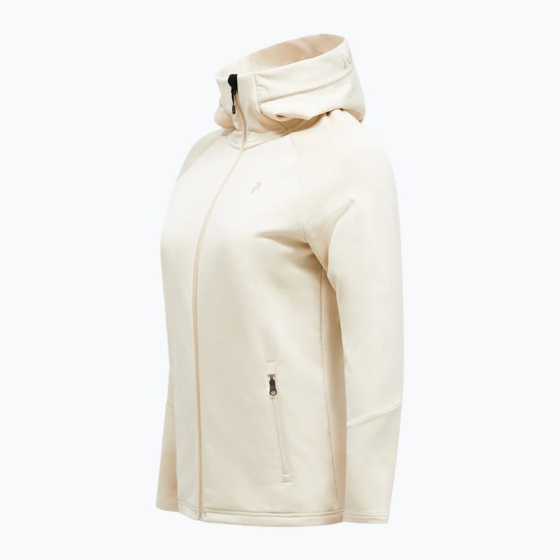 Damen-Hoodie Peak Performance Rider Essentials Zip Hood sand fog/sand fog 7