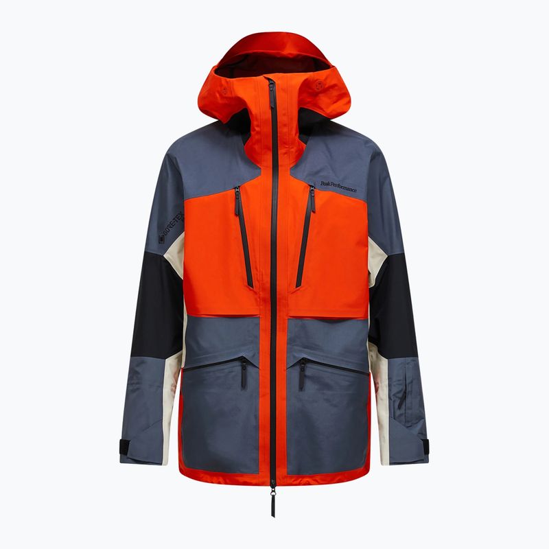 Herren-Skijacke Peak Performance Vertical GTX Pro solar burst/mountain mist 9