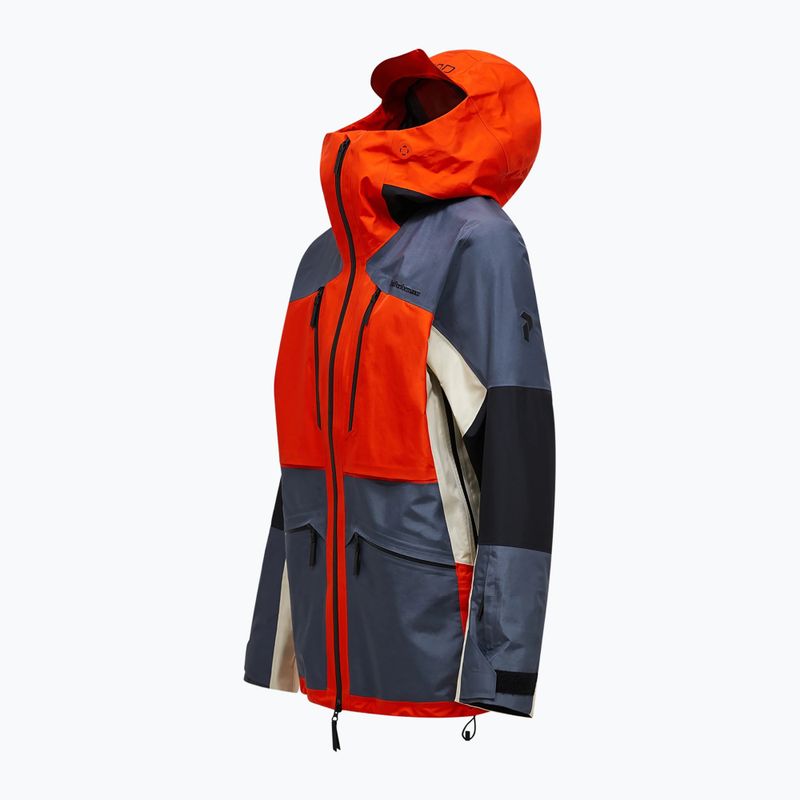 Herren-Skijacke Peak Performance Vertical GTX Pro solar burst/mountain mist 11