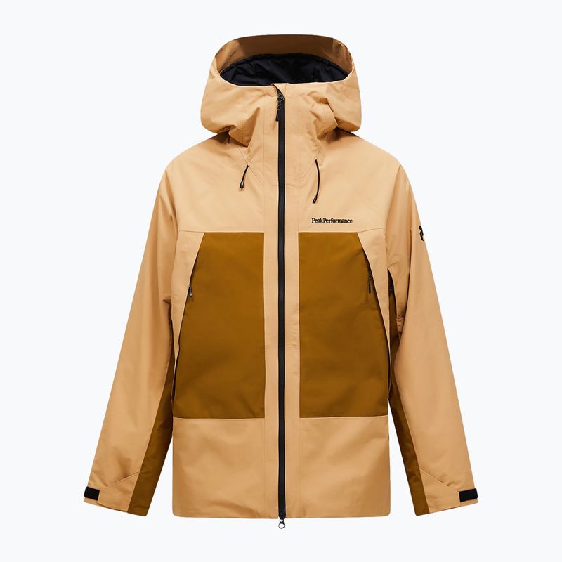 Herren-Skijacke Peak Performance Edge Insulated sierra sand/earthy summit 8