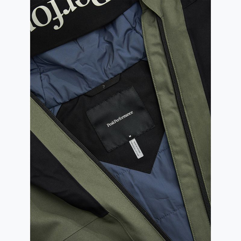 Herren-Skijacke Peak Performance Rider Tech Insulated pine needle/black 6