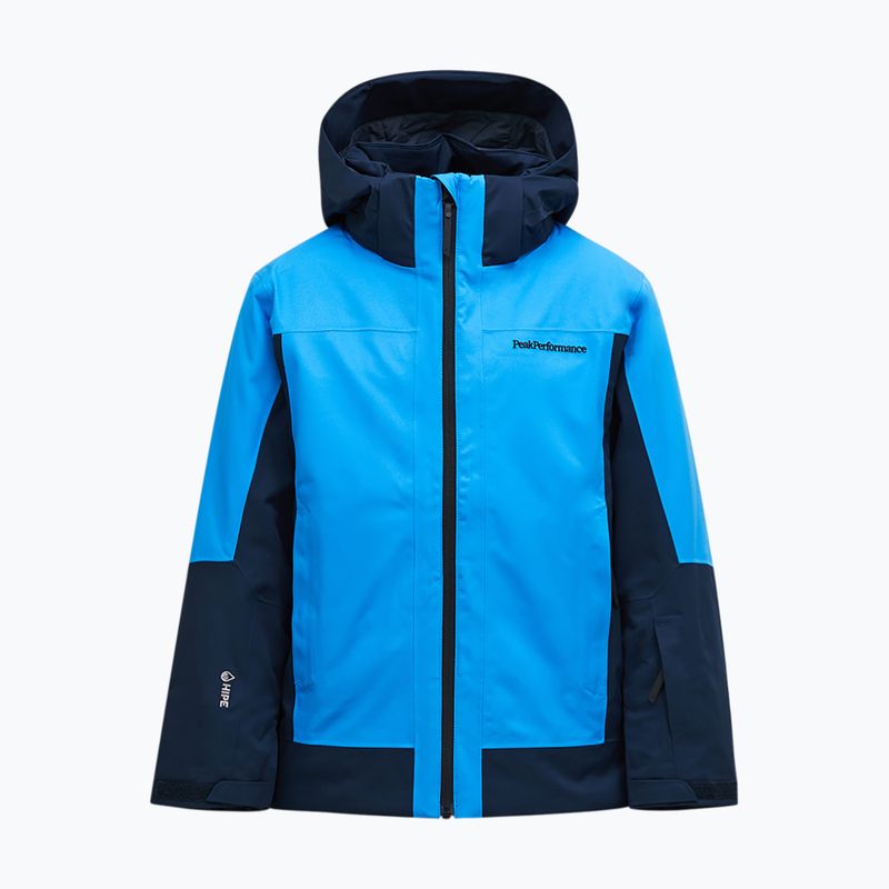 Kinder-Skijacke Peak Performance Rider Tech Insulated Jacket azure ascent/blue shadow