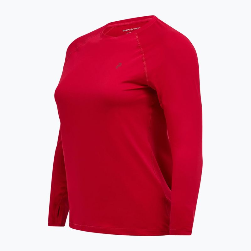 Damen-Thermoaktivshirt Peak Performance Spirit Crew tech burgundy 5