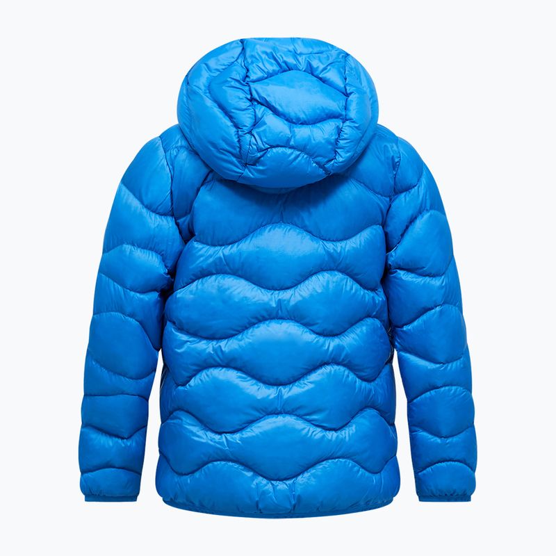 Daunenjacke für Kinder Peak Performance Helium Down Hood Jacket Azure Ascent 2