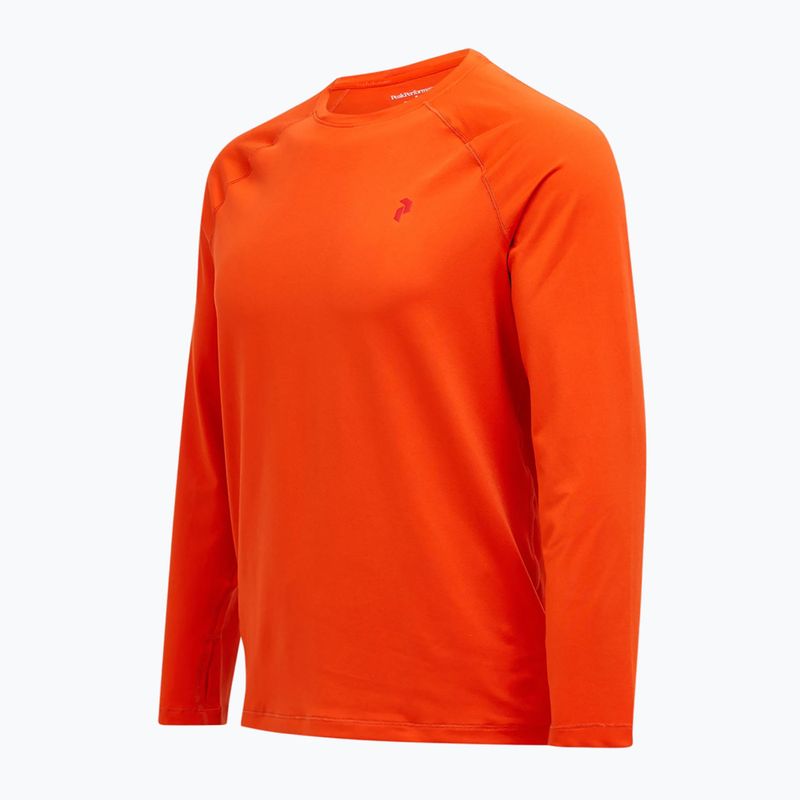 Herren Thermo-Longsleeve Peak Performance Spirit Crew solar burst 6