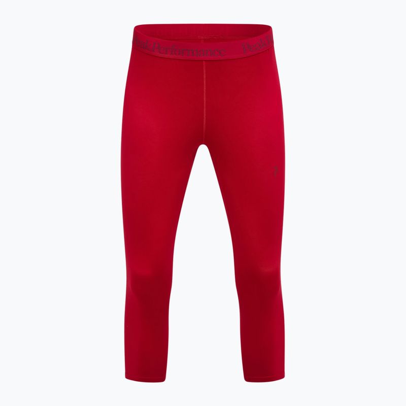 Damen Thermo-Leggings Peak Performance Spirit Short John Tech Burgund 3