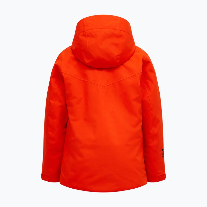 Kinder-Skijacke Peak Performance JR Maroon Insulated solar burst 2