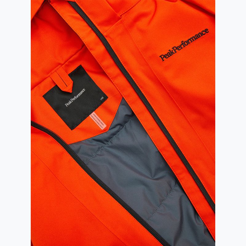 Kinder-Skijacke Peak Performance JR Maroon Insulated solar burst 4