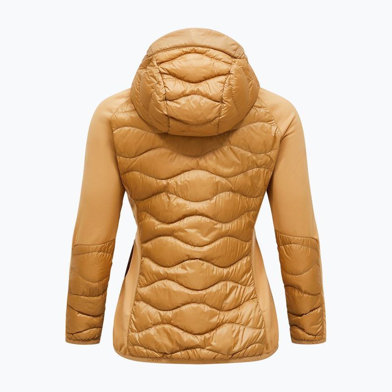 Damen-Daunenjacke Peak Performance Helium Hybrid Down Jacket Sierra Sand 2