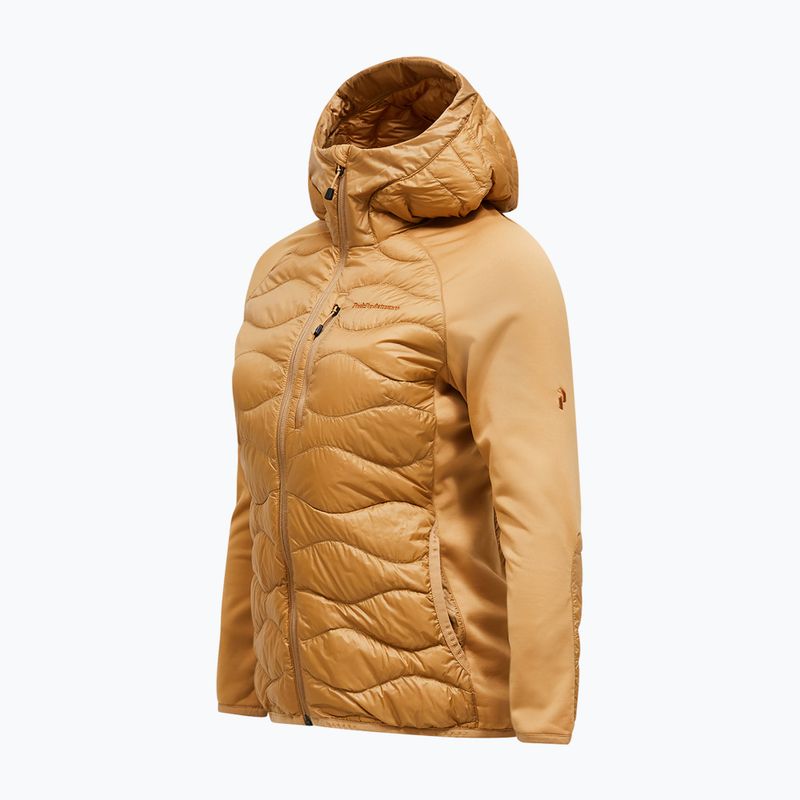 Damen-Daunenjacke Peak Performance Helium Hybrid Down Jacket Sierra Sand 3