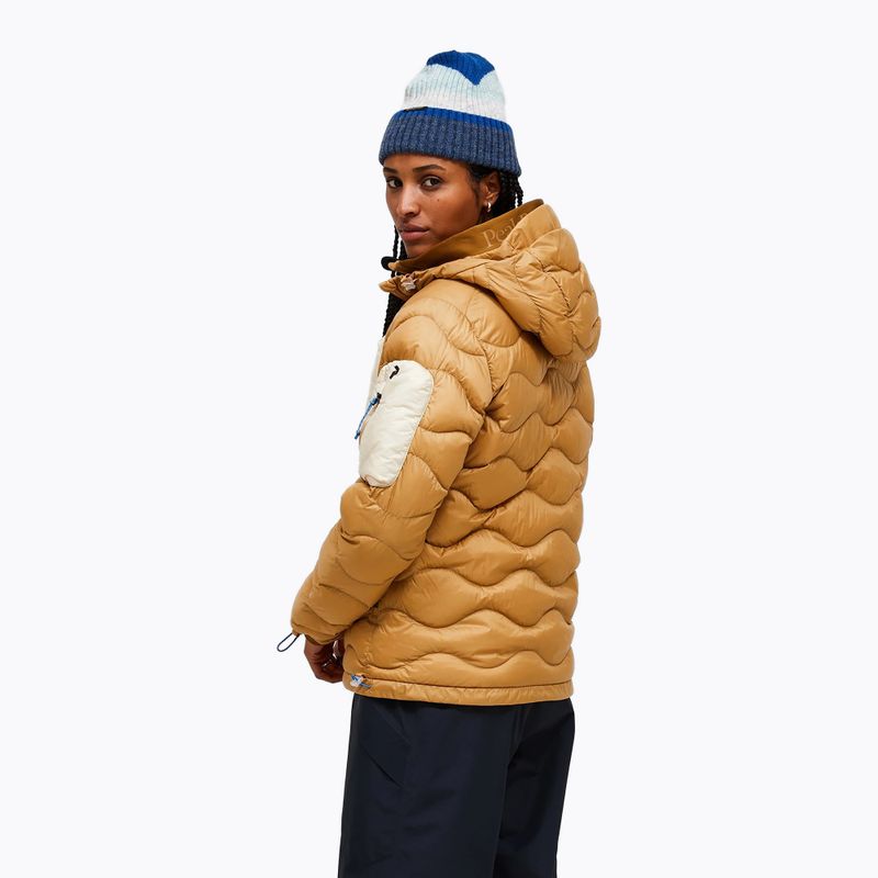 Damen-Daunenjacke Peak Performance Helium Utility Down sierra sand/sand fog 3