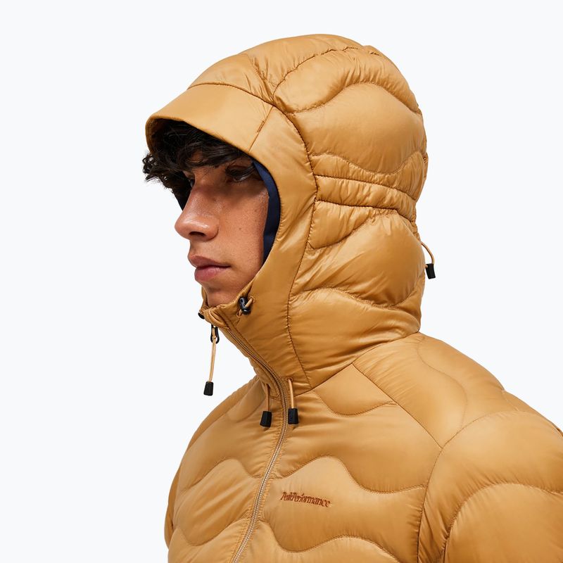 Herren-Daunenjacke Peak Performance Helium Down Hood sierra sand 5