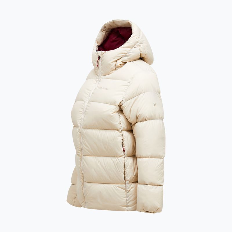 Damen-Daunenjacke Peak Performance Frost Down Puffer Jacket Sand Fog 3