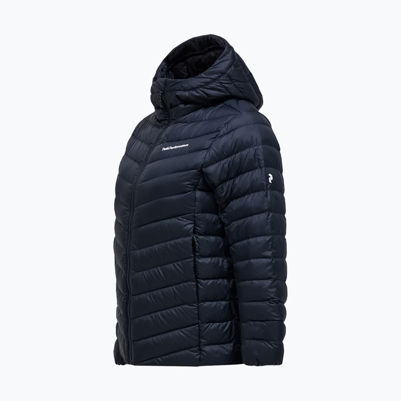 Damen-Daunenjacke Peak Performance Frost Down Hood Jacket Black 3