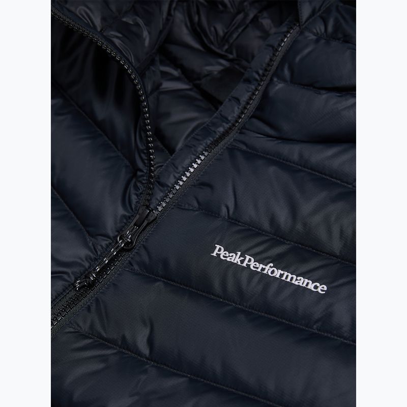 Damen-Daunenjacke Peak Performance Frost Down Hood Jacket Black 4