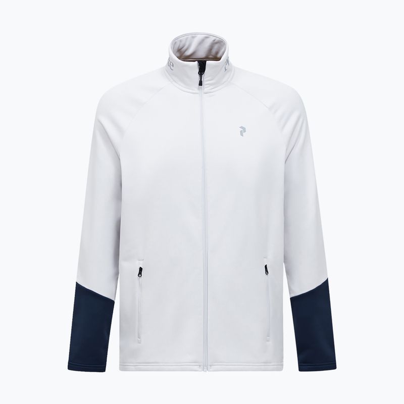 Herrenpullover Peak Performance Rider Essentials Zip Jacket Antarctica/Blue Shadow