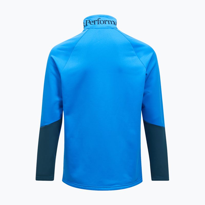 Herrenpullover Peak Performance Rider Essentials Zip Jacket Azure Ascent/Mountain Lake 2