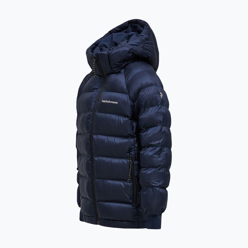 Herren-Daunenjacke Peak Performance Tomic Insulated Hood Jacket blue shadow 3