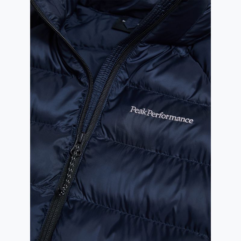 Herren-Daunenjacke Peak Performance Tomic Insulated Hood Jacket blue shadow 4