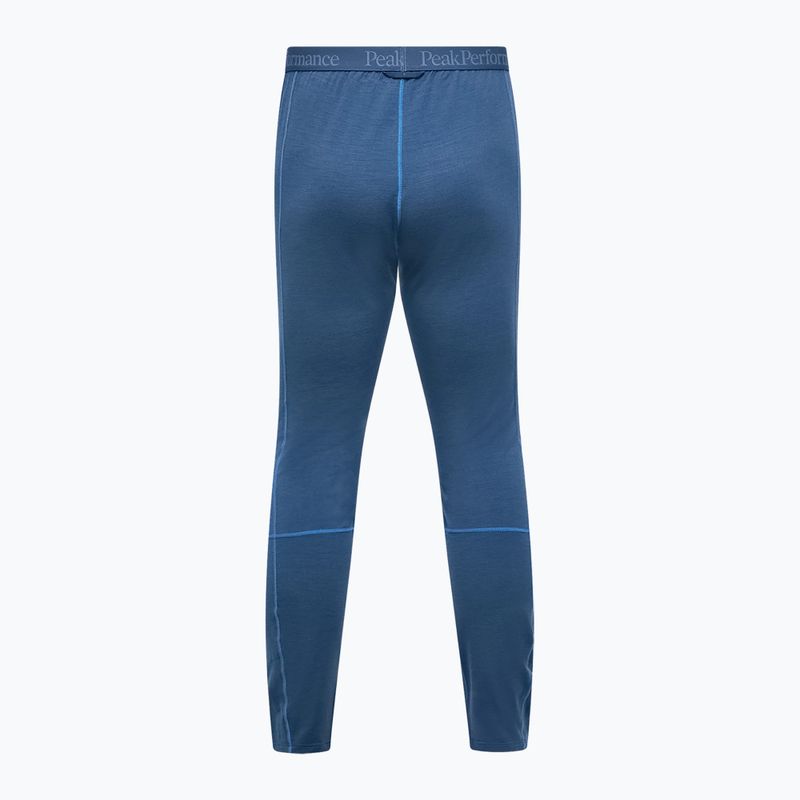 Herren Thermounterhose Peak Performance Magic 7/8 Johns Long Wool-Blend Baselayer mountain lake 4