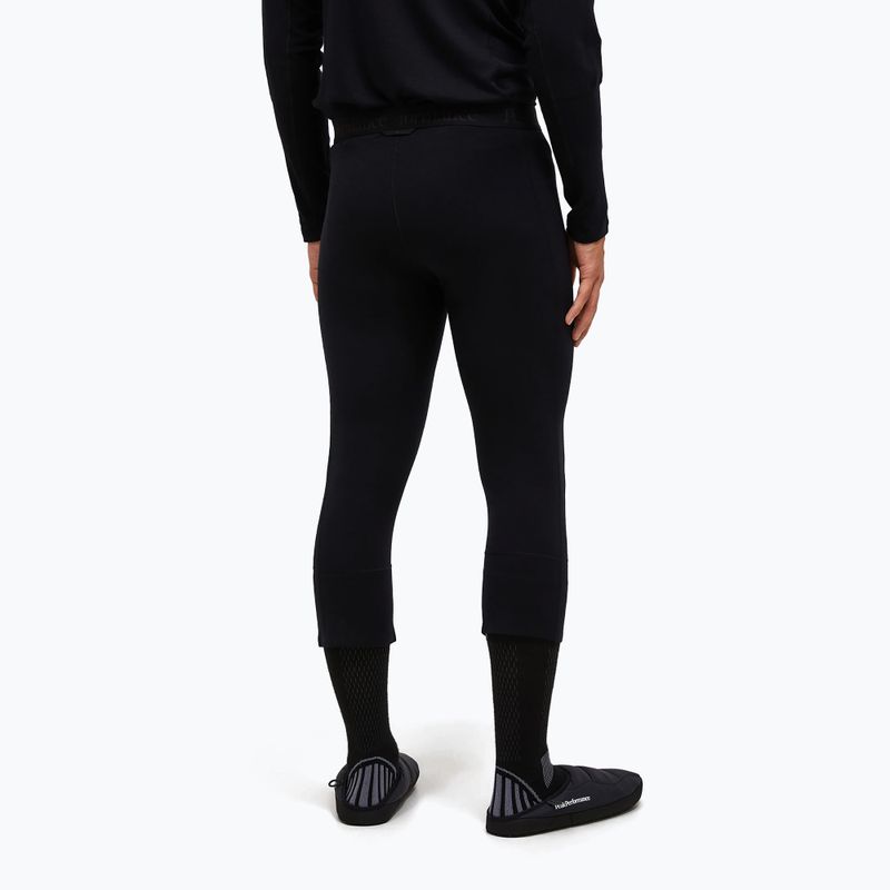 Herren Thermounterhose Peak Performance Magic 3/4 Johns Long Wool-Blend Baselayer black/black 2