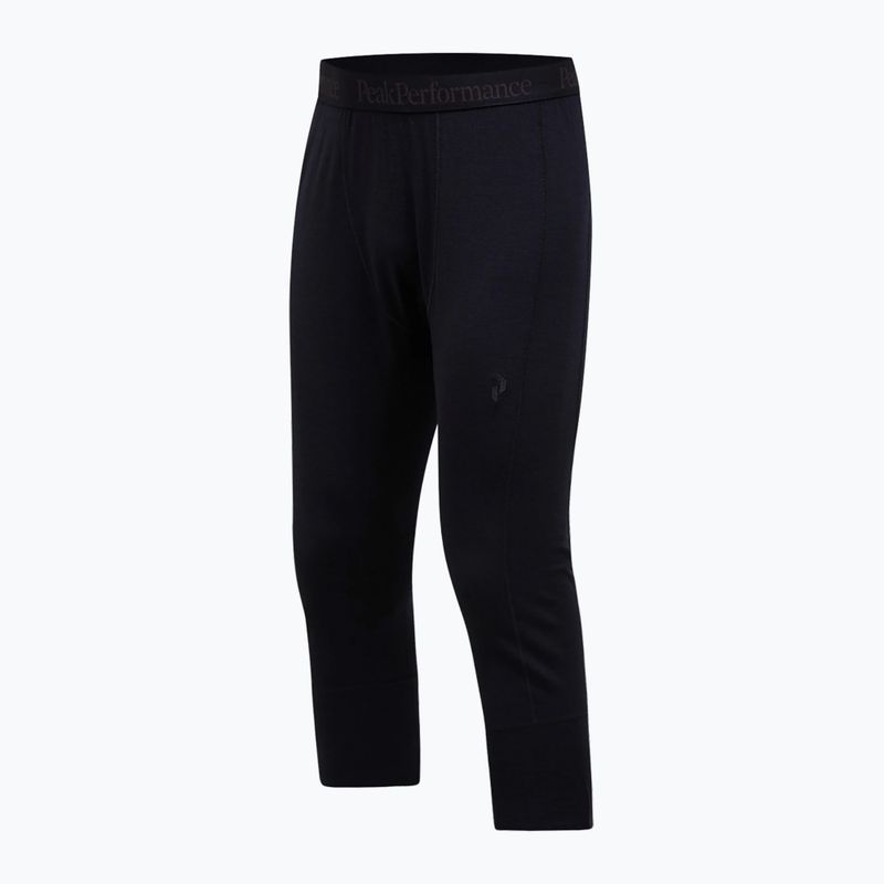 Herren Thermounterhose Peak Performance Magic 3/4 Johns Long Wool-Blend Baselayer black/black 5