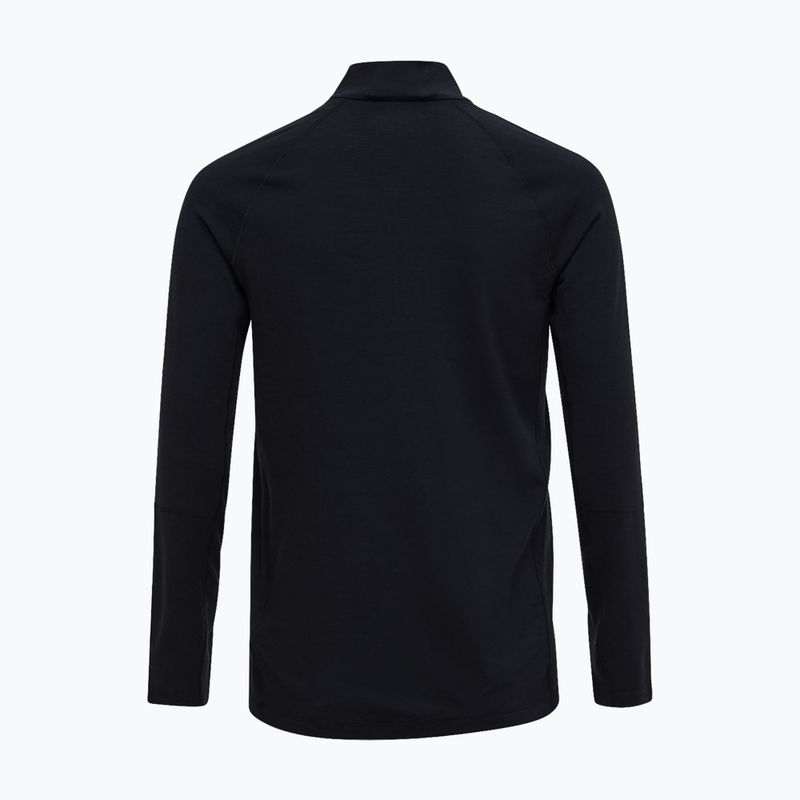 Herren Funktionsshirt langärmlig Peak Performance Magic Half Zip Wool-Blend Baselayer black/black 4