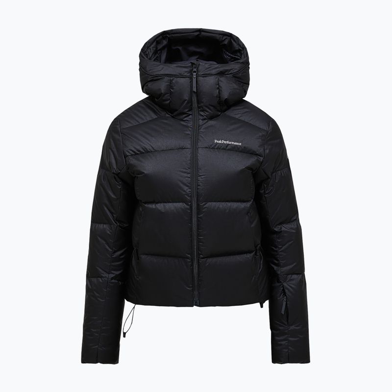 Damen-Skijacke Peak Performance Glissade Down black