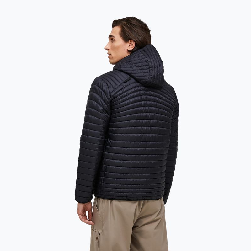 Gefütterte Herrenjacke Peak Performance Monolight Insulated Hood black 3