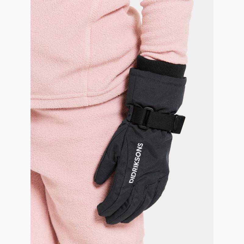 Didriksons Biggles Kinder-Skihandschuhe schwarz 4