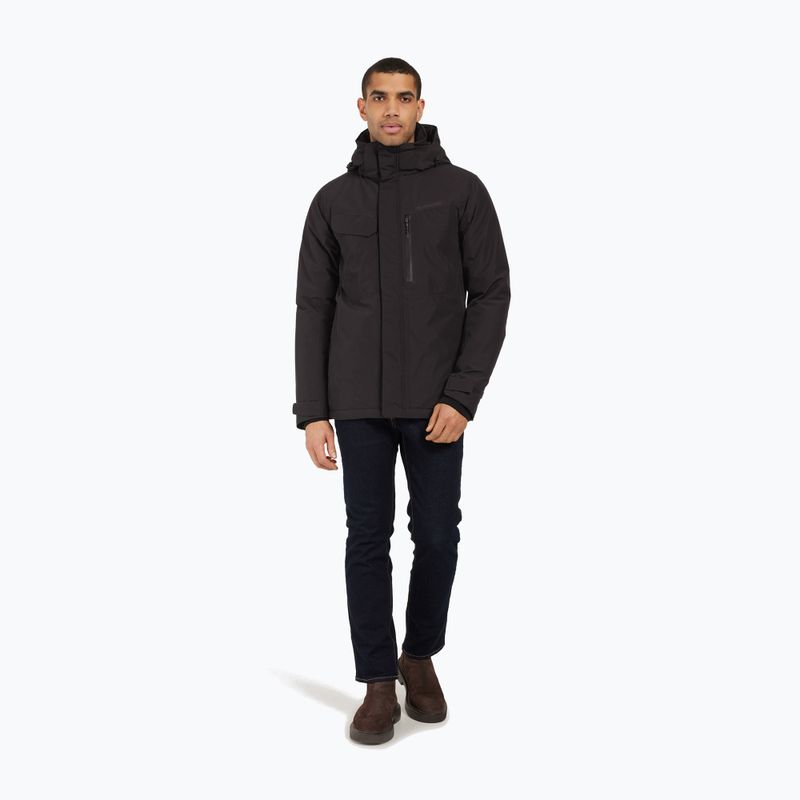 Gefütterte Jacke Didriksons Stefan black 2