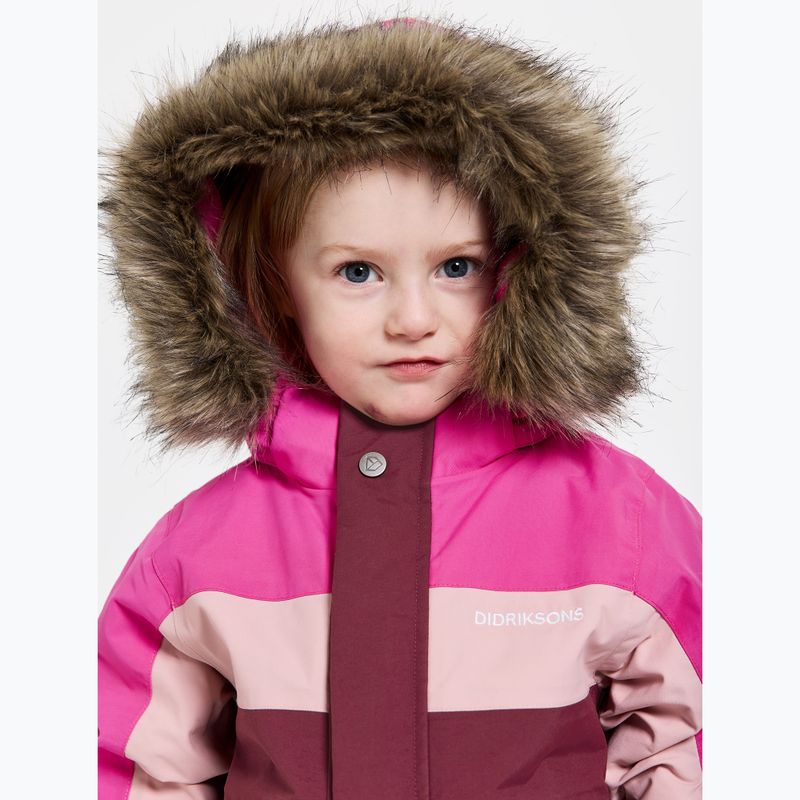 Skioverall Kinder Didriksons Bjärven Cover plastic pink 6