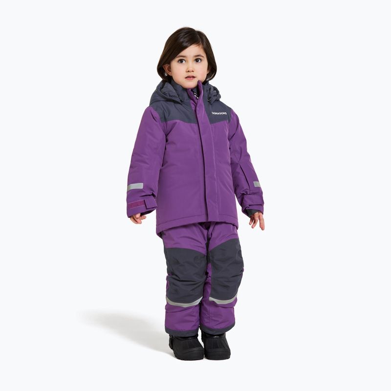 Kinder-Skiset Didriksons Skare royal purple 3