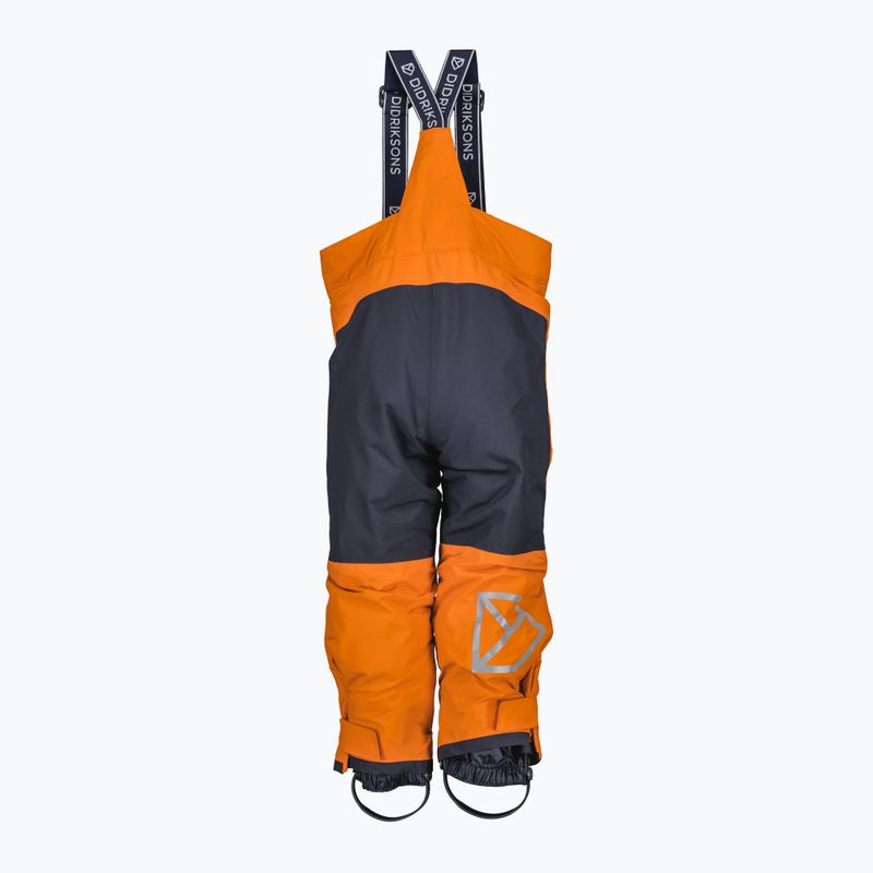 Skihose Kinder Didriksons Idre orange jam 7