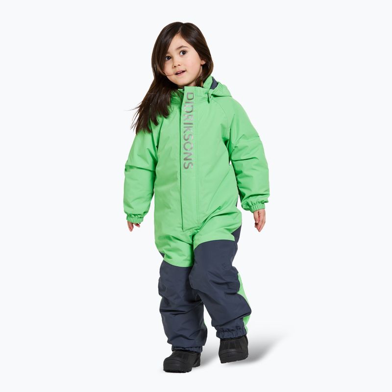 Skioverall Kinder Didriksons Talvi Cover dusty lime